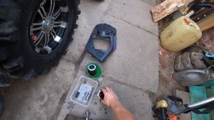 CF moto X 8 Замена масла . Масляные ванны ))
