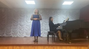 А. Хорунжая , М. Глинка «Песня Ильиничны»
