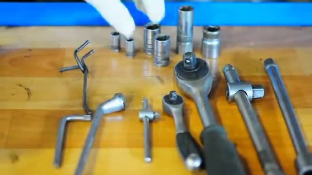 Tools for replacing the timing on a Renault K7J K7M 1.4 1.6 8V engine. | #Videolecture смотреть онлайн