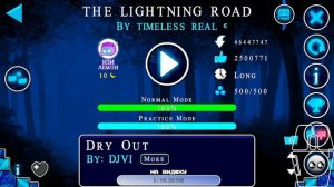 я прошел the lightning road (мой первый, настоящий демон) он не записался):