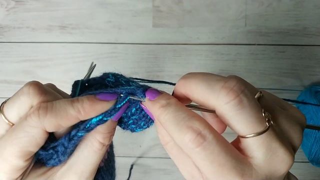 Самые простые детские носки на двух спицах ?