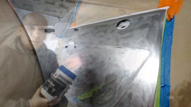 Технологический процесс подготовки и окраски кузовного элемента со снятием до металла ???
