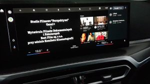 Youtube on BMW G20 iDrive 8 OS - Android Auto