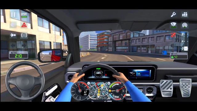 Taxi sim 2020 ?? Gameplay 46√|| Mercedes G wagon Driving in city || Android gameplays tv смотреть онлайн