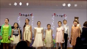 "Новогодне-Рождественское" вступление "ВДОХНОВЕННЫЙ" отчетный концерт ДШИ Сорум