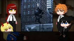 GACHA LIFE Chainsaw Man React to Prototype (Tik tok) (English/Português)