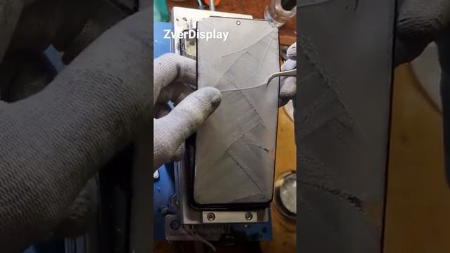 Замена стекла на Samsung s21 Ultra в сервисном центре ZverDisplay смотреть онлайн