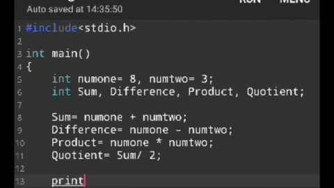 Assignment: Activity 1 How to Creat Program tutorial.