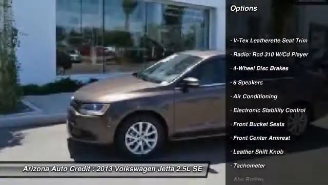 2013 Volkswagen Jetta 2.5L SE Gilbert AZ 85297 смотреть онлайн