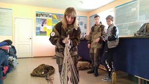 ВДП Сборка парашюта Д-6 после приземления