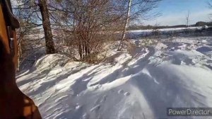 зимняя охота на тетерева! охота на тетерева с лунки!