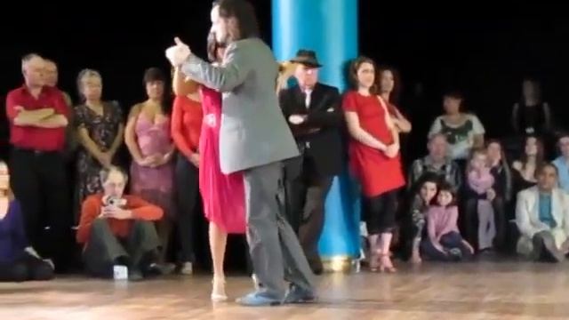 René & Hiba - Winter River Tango 2012 - 2 (milonga) смотреть онлайн