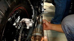 GEON Scrambler 250 звук выхлопа без глушителя