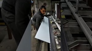 Листогиб. Как работает листогиб. Изготовление водостока.