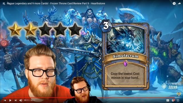 Knights of the Frozen Throne RE-REVIEW | Hearthstone смотреть онлайн