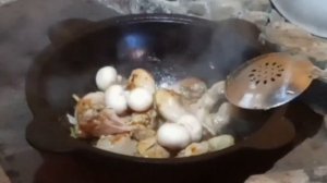 КУРИНЫЕ ГОЛЕНИ с ШАМПИНЬОНАМИ в КАЗАНЕ