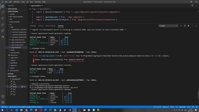 ✅Solved: Angular Material Spinner is not Showing, not Working. Install with ng add @angular/materia смотреть онлайн