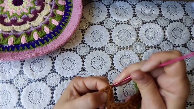 Мандала крючком. Часть 4. Окончание. смотреть онлайн