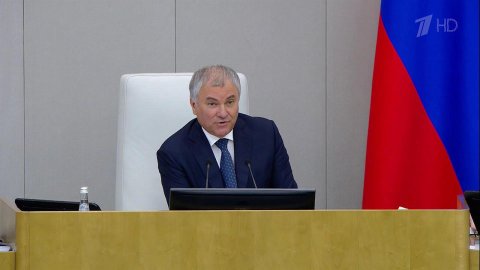 Итоги референдумов обсудили в Госдуме спикер палаты Вячеслав Володин и лидеры фракций