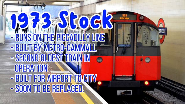 The Trains of the London Underground - 2023