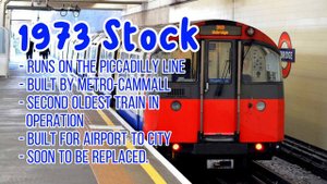 The Trains of the London Underground - 2023