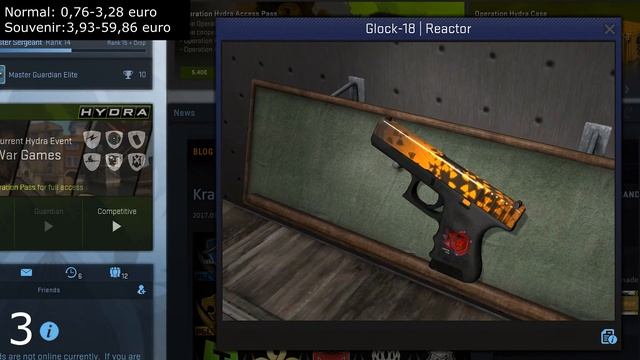 Top 5 best looking Glock 18 skins in CS:GO - Part 2 смотреть онлайн