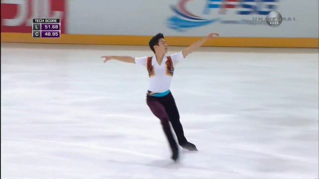 2016 Trophee de France - Nathan Chen SP Universal HD смотреть онлайн