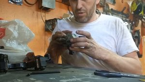 ямаха xjr400, ревизия передних суппортов и замена колодок