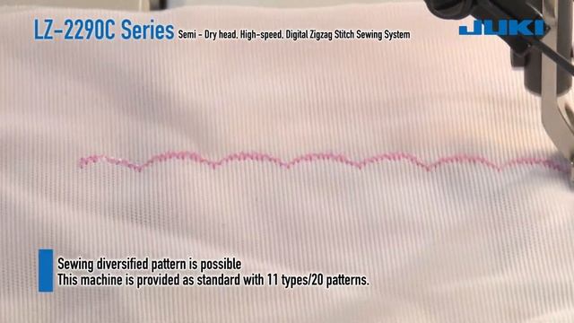 JUKI LZ-2290C Series Zig Zag Sewing Machine Overview смотреть онлайн