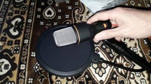 Алиэкспрес : микрофон для записи голоса на компьютер, настольное крепление для микрофона