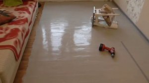 Покраска старого паркета прямо на лак.Дешево.