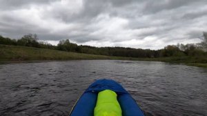 Одиночный сплав по реке Угра на байдарке Налим - 300 от города Юхнов до Плюсково