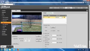 Dahua SD49225xa-hnr IVS setup intrusion ip camera auto tracking tutorial