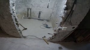 Как измерить уровень пола. Плитка в туалет.