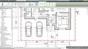 Автоматические размеры в Revit (Auto dimension in Revit)