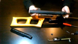 Страйкбольный ВСС Винторез Всего за 2500 рублей! 2016г.  Своими руками!!!/How to make with own hand