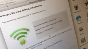 Samsung ML-2165W Printer wiFi install process