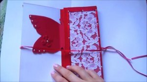 Бумажная музыкальная открытка