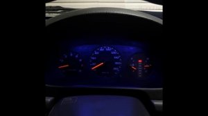 Honda CR-V RD1. Подсветка шкал и родных стрелок.