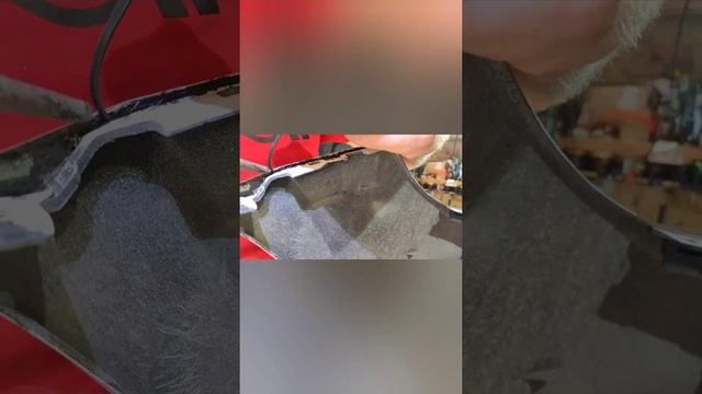 Ремонт крепления бампера ,крепеж стык с крылом . Как это было . смотреть онлайн