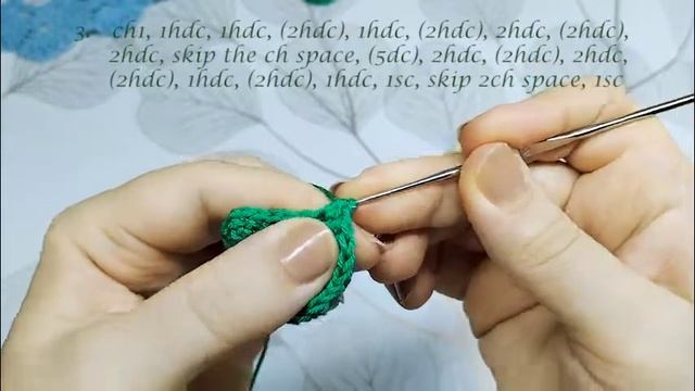 Листочки Крючком/МК/Crochet Leaf/MC