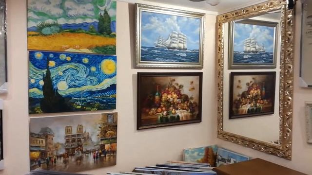 Обновленный ассортимент нашего салона. Современная живопись, настенные панно, арт-постеры и зеркала смотреть онлайн