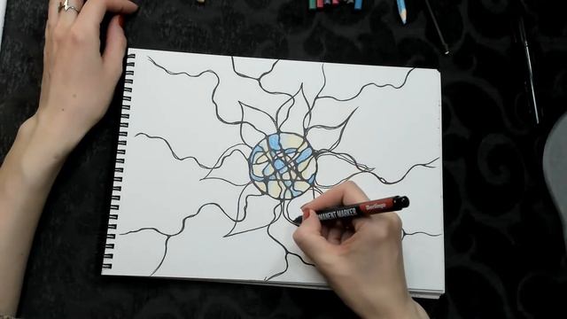Цветок МИРА. НейроГрафика