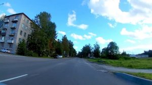 город Сланцы - виды основных улиц