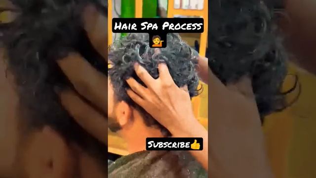 Hair Spa? #shorts #youtubeshorts #saloon #hairstyle #viral #spa