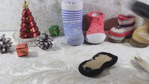 Как сделать Новогодний сапожок|Рождественский сапог/Поделки и подарки своими руками
