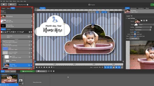 Photopia Director User Interface