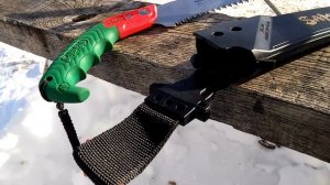 Пилы Самурай в сравнении.