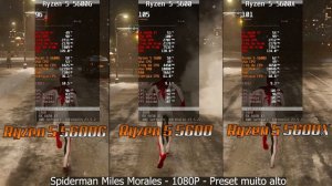 Ryzen 5 5600G vs Ryzen 5 5600 vs Ryzen 5 5600x - RX 6650 XT Phantom Gaming - Testes em 10 Games