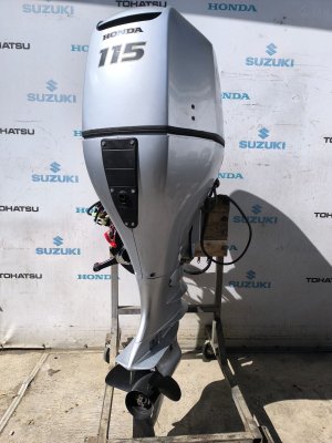 Honda BF115 EFI. Запуск двигателя